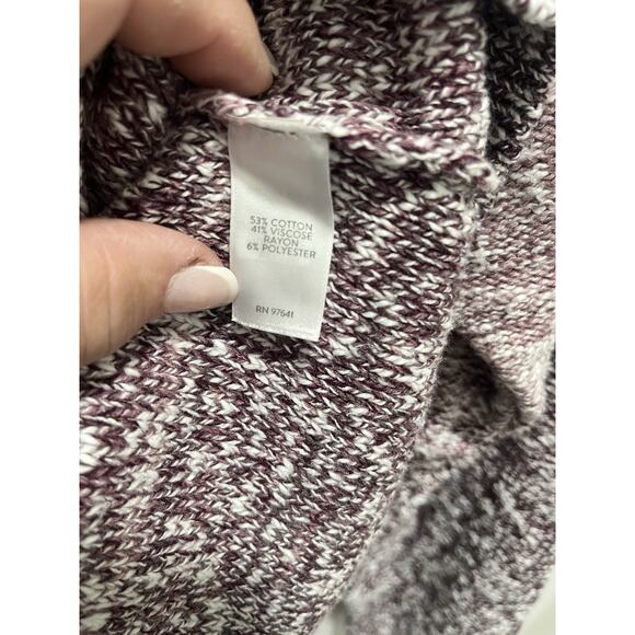 J. Jill Pure Jill Pink Ombre Long Sleeve Crewneck Sweater Large - Picture 5 of 9